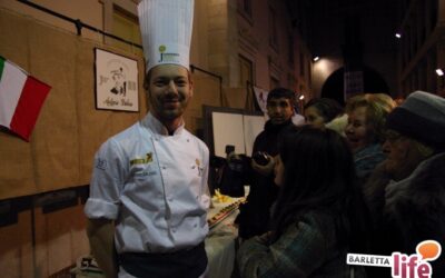 Omaggio al pasticcere Antonio Daloiso Campione del Mondo juniores